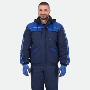 ULTIMA SANSA - Jacheta de lucru captusita 100% bumbac cu pantaloni