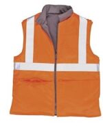 Vesta reflectorizanta captusita de toamna iarna, reversibila