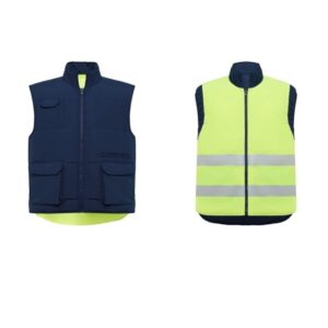 Vesta reflectorizanta reversibila cu multiple buzunare